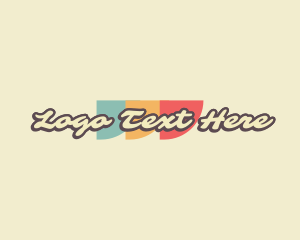 Brand - Funky Retro Brand logo design