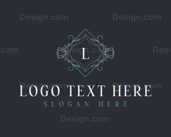 Luxury Floral Boutique Logo