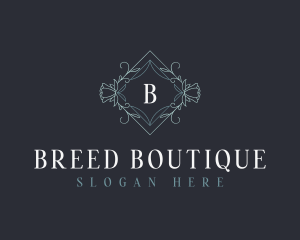 Luxury Floral Boutique logo design