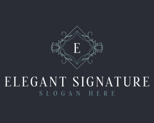 Luxury Floral Boutique logo design