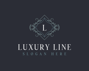 Luxury Floral Boutique logo design