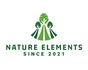 Forest Nature Conservation logo design