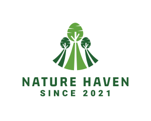 Forest Nature Conservation logo design