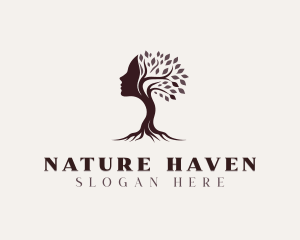 Nature Ecology Tree logo design