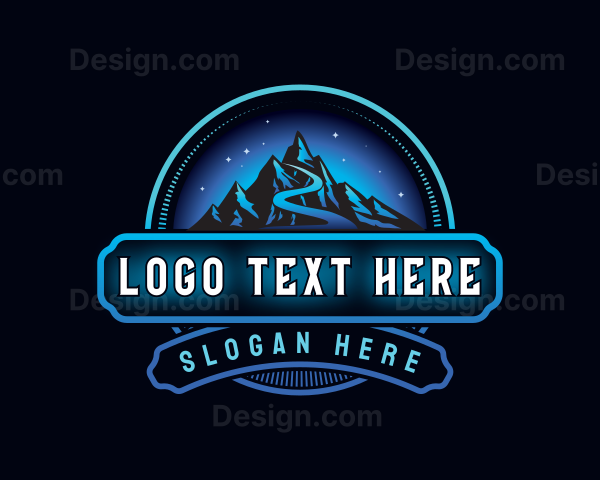 Outdoor Mountain Path Logo