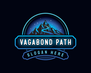 Outdoor Mountain Path logo design