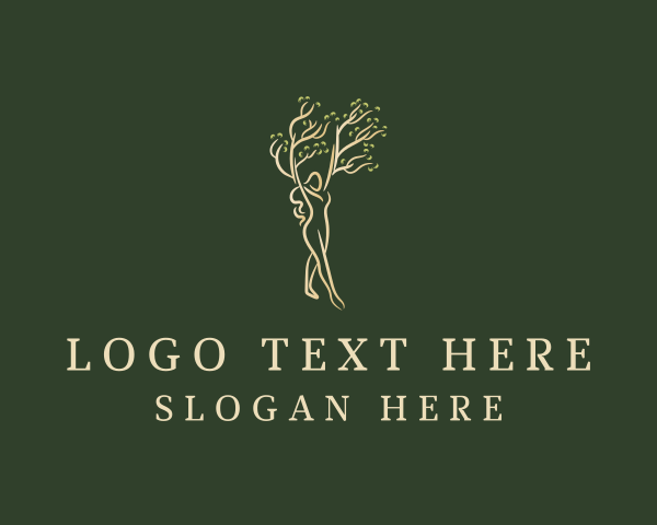 Vegetarian logo example 4