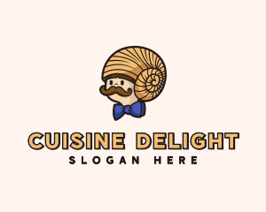 Pastry Bread Boy logo design