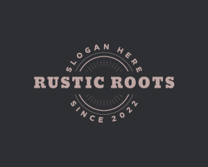 Hipster Business Company Logo