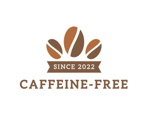 Coffee Bean Crown logo design