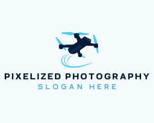 Aerial Drone Security logo design