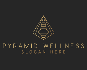 Pyramid Tech Developer logo design