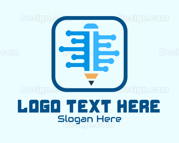 Writing Code App Logo