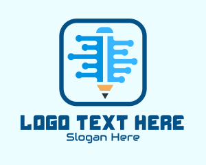 App - Writing Code App logo design