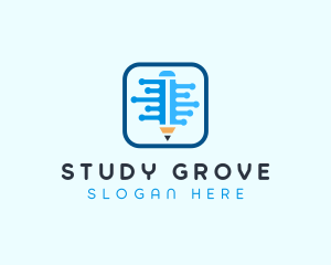 Writing Code App logo