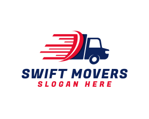 Transport Movers Truck logo