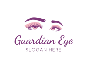 Sparkle Feminine Eyes logo design