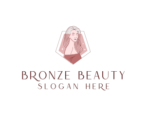 Beauty Babe Woman Fashion logo design