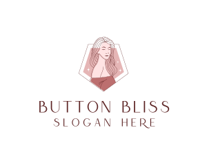 Beauty Babe Woman Fashion logo design