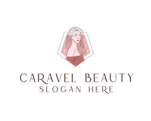 Beauty Babe Woman Fashion logo design