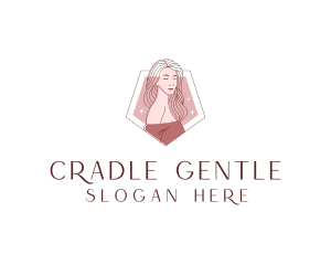 Beauty Babe Woman Fashion logo design