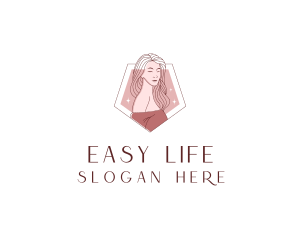 Beauty Babe Woman Fashion logo design