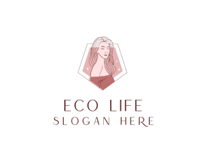 Beauty Babe Woman Fashion logo design