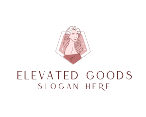 Beauty Babe Woman Fashion logo design