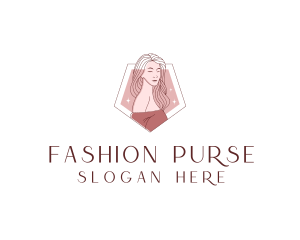 Beauty Babe Woman Fashion logo design