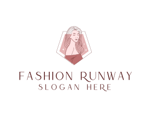 Beauty Babe Woman Fashion logo design