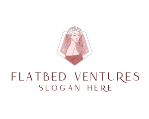 Beauty Babe Woman Fashion logo design