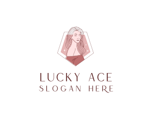 Beauty Babe Woman Fashion logo design