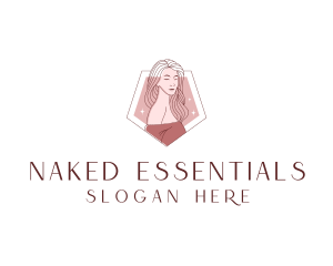 Beauty Babe Woman Fashion logo design