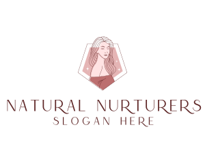 Beauty Babe Woman Fashion logo design