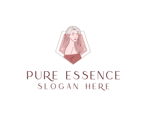 Beauty Babe Woman Fashion logo design