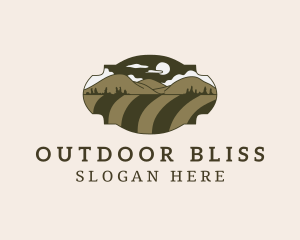 Outdoor Hills Farm logo design