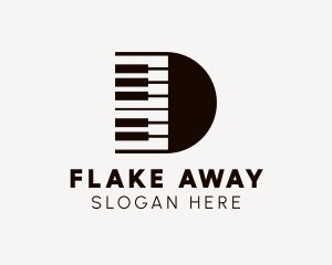 Piano Keyboard Musician Logo