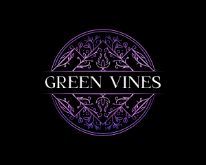 Garden Vine Elegant logo design