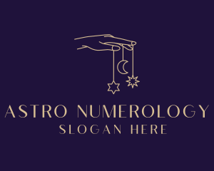 Mystical Tarot Hand logo