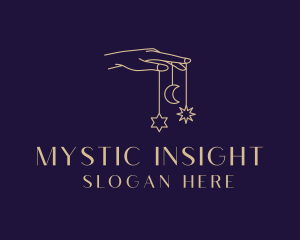 Mystical Tarot Hand logo