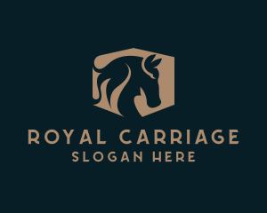 Royal Horse Stable logo design