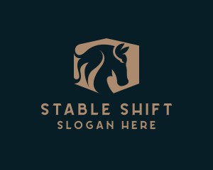 Royal Horse Stable logo design