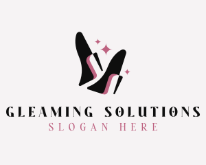 Luxury Stilettos Shoes logo design