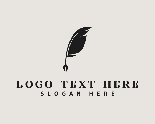 Literary logo example 1