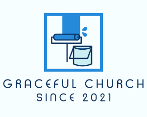 Paint Roller Bucket  logo