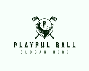 Golf Ball Sports logo design