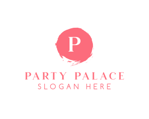 Acrylic Paint Stamp logo design