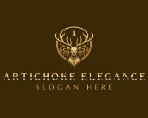 Elegant Deer Jewelry logo design