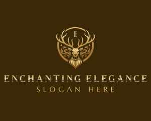 Elegant Deer Jewelry logo design