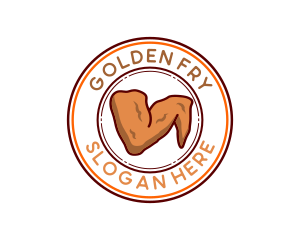 Fried Chicken Restaurant logo design